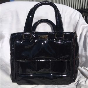 Kate Spade Black Bow Box Handbag